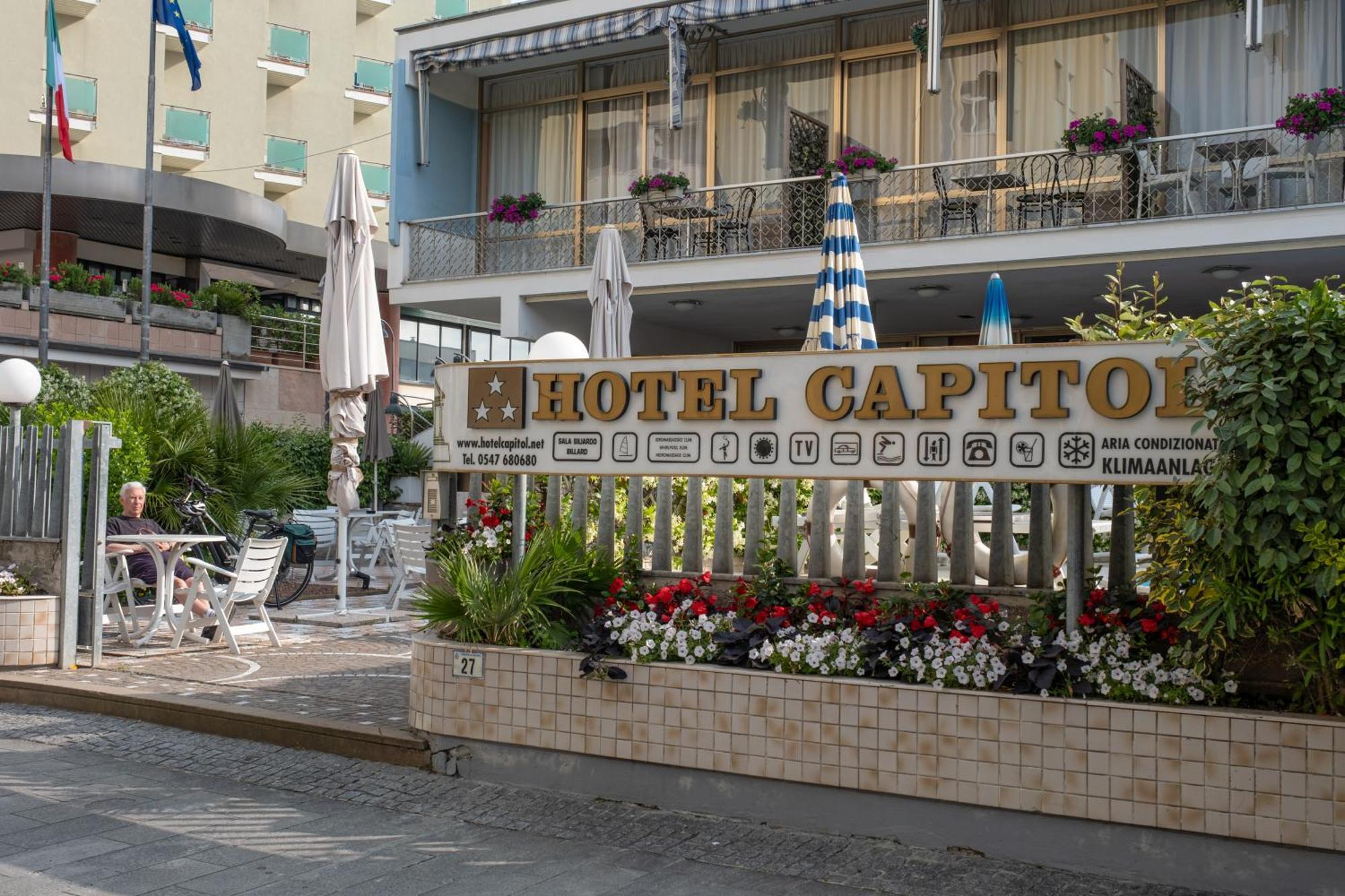 Hotel Capitol Gatteo a Mare Εξωτερικό φωτογραφία